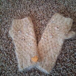 Betsy Johnson Fingerless Gloves
